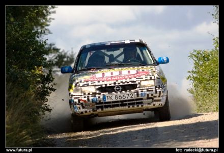 Piotr Rogula i Marek Kaczmarek - Opel Astra GSi 16V.