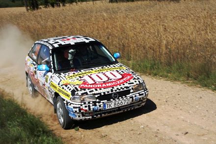 Piotr Rogula i Marek Kaczmarek - Opel Astra GSi 16V.
