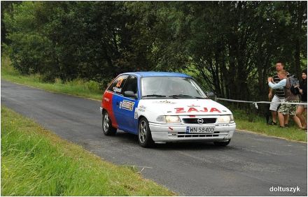 Piotr Żajkowski i Marek Kaczmarek - Opel Astra GSi 16v.