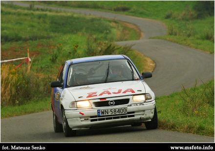 Piotr Żajkowski i Marek Kaczmarek - Opel Astra GSi 16v.