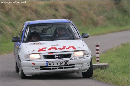 Piotr Żajkowski i Marek Kaczmarek - Opel Astra GSi 16v.