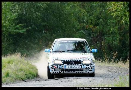 Piotr Rogula i Marek Kaczmarek - Opel Astra GSi 16V.