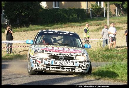 Piotr Rogula i Marek Kaczmarek - Opel Astra GSi 16V.