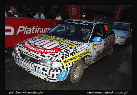 Piotr Rogula i Marek Kaczmarek - Opel Astra GSi 16V.