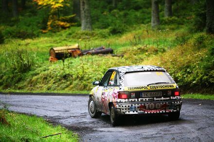 Piotr Rogula i Marek Kaczmarek - Opel Astra GSi 16V.