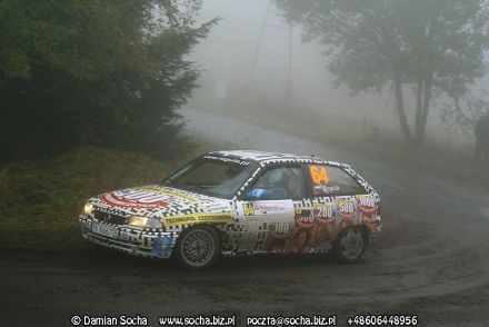 Piotr Rogula i Marek Kaczmarek - Opel Astra GSi 16V.