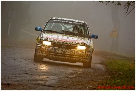 Piotr Rogula i Marek Kaczmarek - Opel Astra GSi 16V.
