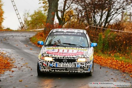 Piotr Rogula i Marek Kaczmarek - Opel Astra GSi 16V.