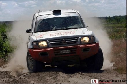 Grzegorz Baran i Marek Kaczmarek - Mitsubishi Pajero.