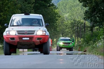 Grzegorz Baran i Marek Kaczmarek - Mitsubishi Pajero.
