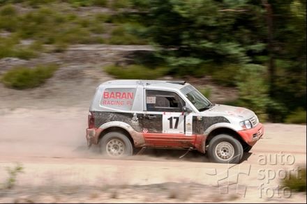 Grzegorz Baran i Marek Kaczmarek - Mitsubishi Pajero.
