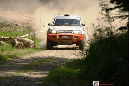Grzegorz Baran i Marek Kaczmarek - Mitsubishi Pajero.