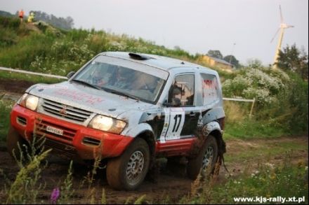 Grzegorz Baran i Marek Kaczmarek - Mitsubishi Pajero.