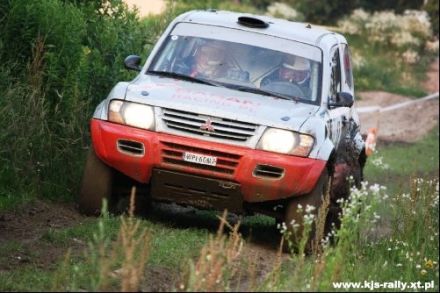 Grzegorz Baran i Marek Kaczmarek - Mitsubishi Pajero.
