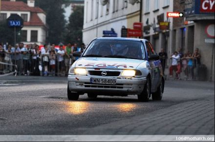 Piotr Żajkowski i Marek Kaczmarek - Opel Astra GSi 16V.