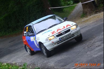 Piotr Żajkowski i Marek Kaczmarek - Opel Astra GSi 16V.