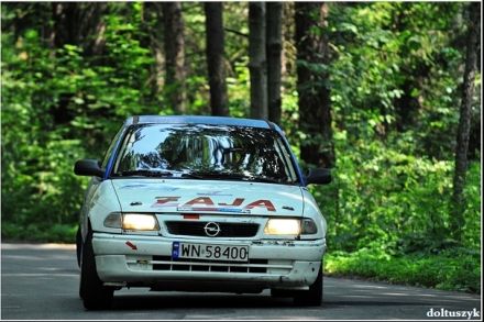 Piotr Żajkowski i Marek Kaczmarek - Opel Astra GSi 16V.