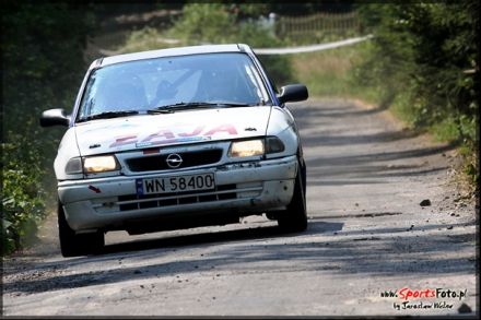 Piotr Żajkowski i Marek Kaczmarek - Opel Astra GSi 16V.