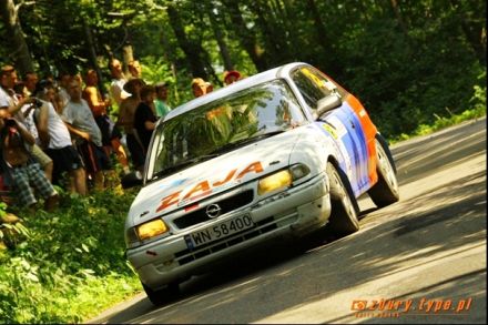 Piotr Żajkowski i Marek Kaczmarek - Opel Astra GSi 16V.
