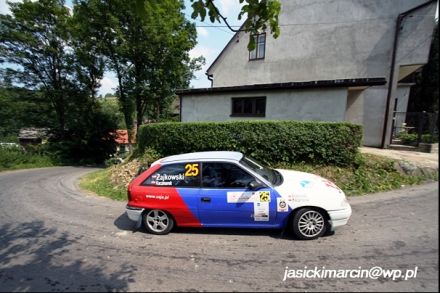 Piotr Żajkowski i Marek Kaczmarek - Opel Astra GSi 16V.
