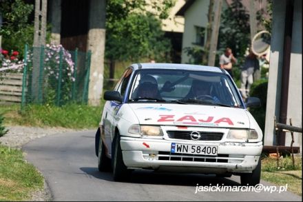 Piotr Żajkowski i Marek Kaczmarek - Opel Astra GSi 16V.