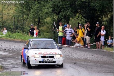 Piotr Żajkowski i Marek Kaczmarek - Opel Astra GSi 16V.