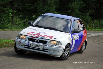 Piotr Żajkowski i Marek Kaczmarek - Opel Astra GSi 16V.