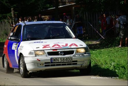 Piotr Żajkowski i Marek Kaczmarek - Opel Astra GSi 16V.