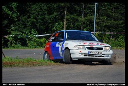 Piotr Żajkowski i Marek Kaczmarek - Opel Astra GSi 16V.