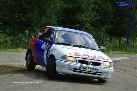 Piotr Żajkowski i Marek Kaczmarek - Opel Astra GSi 16V.