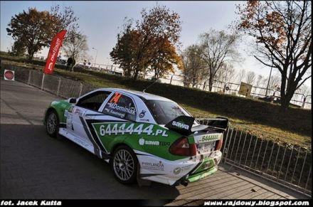 Maciej Dominiak i Marek Kaczmarek - Mitsubishi Lancer Evo VI.