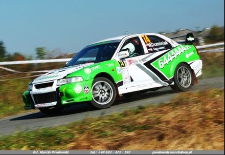 Maciej Dominiak i Marek Kaczmarek - Mitsubishi Lancer Evo VI.