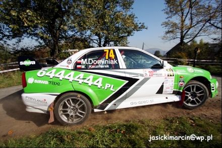 Maciej Dominiak i Marek Kaczmarek - Mitsubishi Lancer Evo VI.