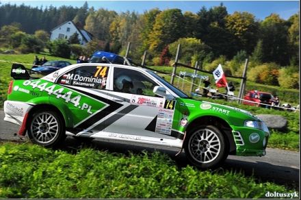Maciej Dominiak i Marek Kaczmarek - Mitsubishi Lancer Evo VI.