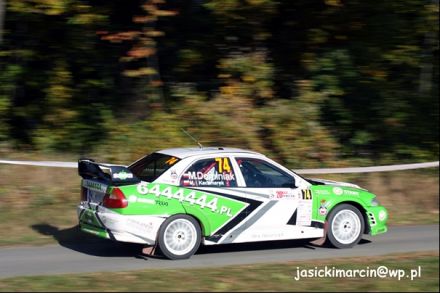 Maciej Dominiak i Marek Kaczmarek - Mitsubishi Lancer Evo VI.