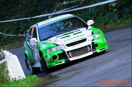 Maciej Dominiak i Marek Kaczmarek - Mitsubishi Lancer Evo VI.