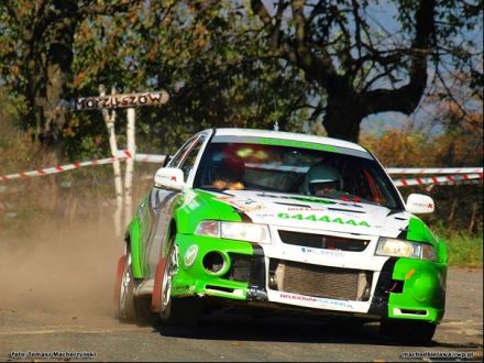 Maciej Dominiak i Marek Kaczmarek - Mitsubishi Lancer Evo VI.