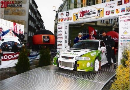 Maciej Dominiak i Marek Kaczmarek - Mitsubishi Lancer Evo VI.