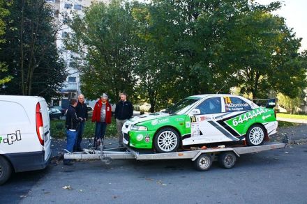 Maciej Dominiak i Marek Kaczmarek - Mitsubishi Lancer Evo VI.