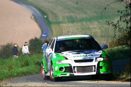 Maciej Dominiak i Marek Kaczmarek - Mitsubishi Lancer Evo VI.