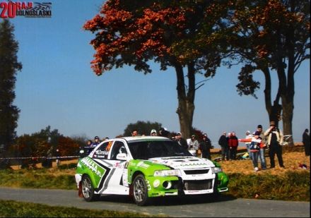 Maciej Dominiak i Marek Kaczmarek - Mitsubishi Lancer Evo VI.