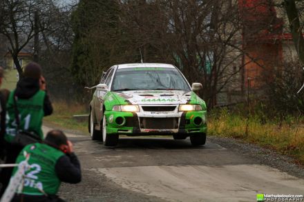 Maciej Dominiak i Marek Kaczmarek - Mitsubishi Lancer Evo VI.