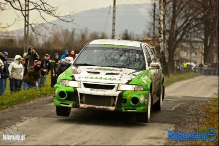 Maciej Dominiak i Marek Kaczmarek - Mitsubishi Lancer Evo VI.