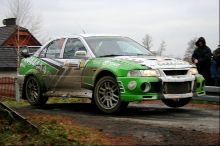 Maciej Dominiak i Marek Kaczmarek - Mitsubishi Lancer Evo VI.
