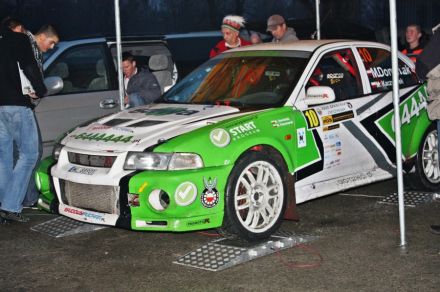 Maciej Dominiak i Marek Kaczmarek - Mitsubishi Lancer Evo VI.