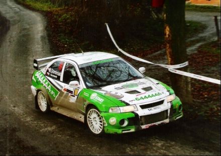 Maciej Dominiak i Marek Kaczmarek - Mitsubishi Lancer Evo VI.