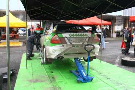 Maciej Dominiak i Marek Kaczmarek - Mitsubishi Lancer Evo VI.