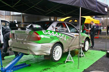Maciej Dominiak i Marek Kaczmarek - Mitsubishi Lancer Evo VI.