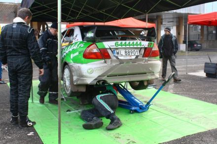 Maciej Dominiak i Marek Kaczmarek - Mitsubishi Lancer Evo VI.
