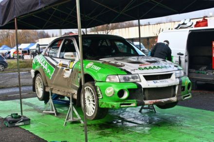 Maciej Dominiak i Marek Kaczmarek - Mitsubishi Lancer Evo VI.